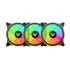 Value-Top CR10-1298ARGB 12CM Ring Light ARGB 3 in 1 Case Fan (black)
